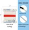 Griffin Nylon Bead Cord Perlseide – Size 1 (0.35mm) – 2 Meters per Card – Stainless Steel Needle Attached – for Knotting Pearls, Gemstones, Crystals and Beads